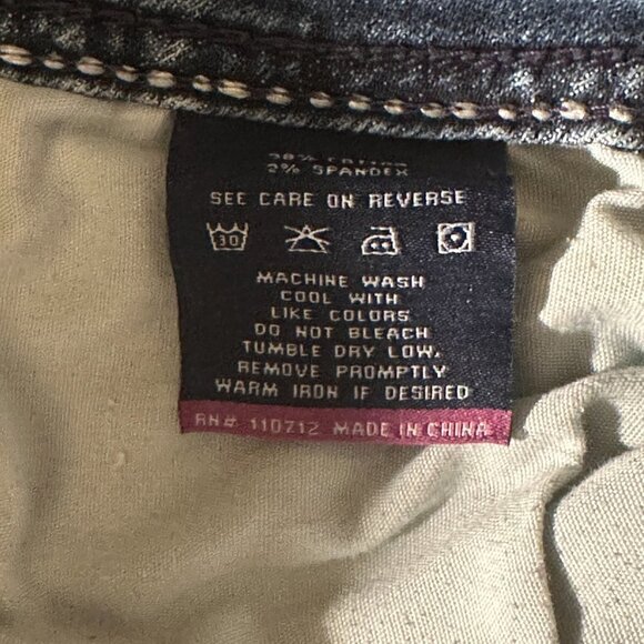 Women's 9/10 Vigoss "The New York Slim Boot" Mid Rise Jeans Embroidered Pockets - Picture 10 of 13